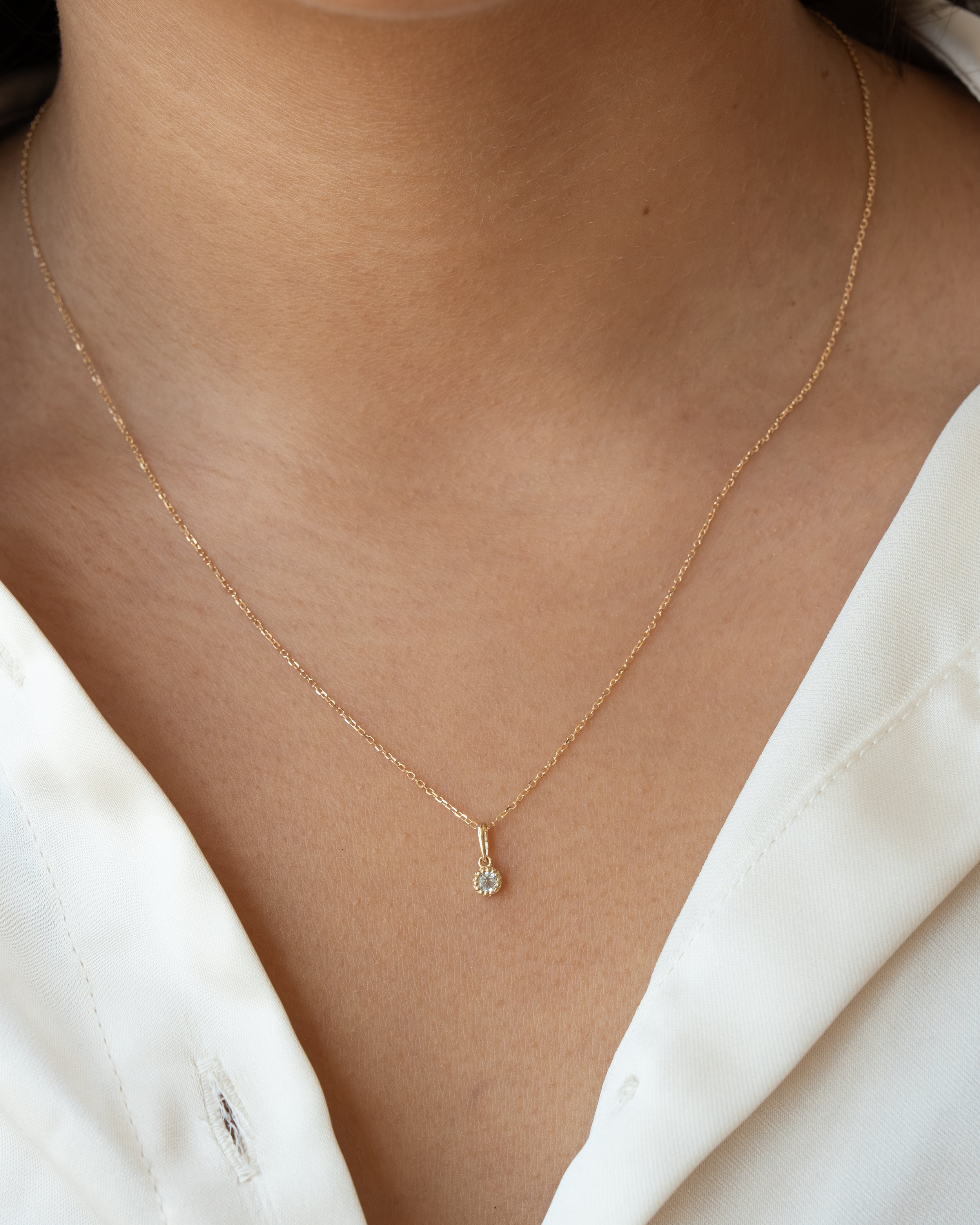 10k Solid Gold Classic Cross Pendant — Harmony Jewelry & Co